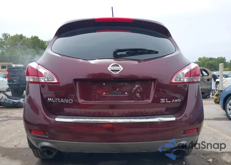 2011 Nissan Murano Sl из США, поврежденный, VIN JN8AZ1MW8BW156614